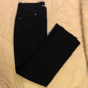 Never worn Stretch navy blue straight  leg jeans